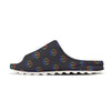 Peace Sign Rainbow LGBT Print Pattern Sandals-grizzshop