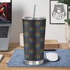 Peace Sign Rainbow LGBT Print Pattern Tumbler-grizzshop