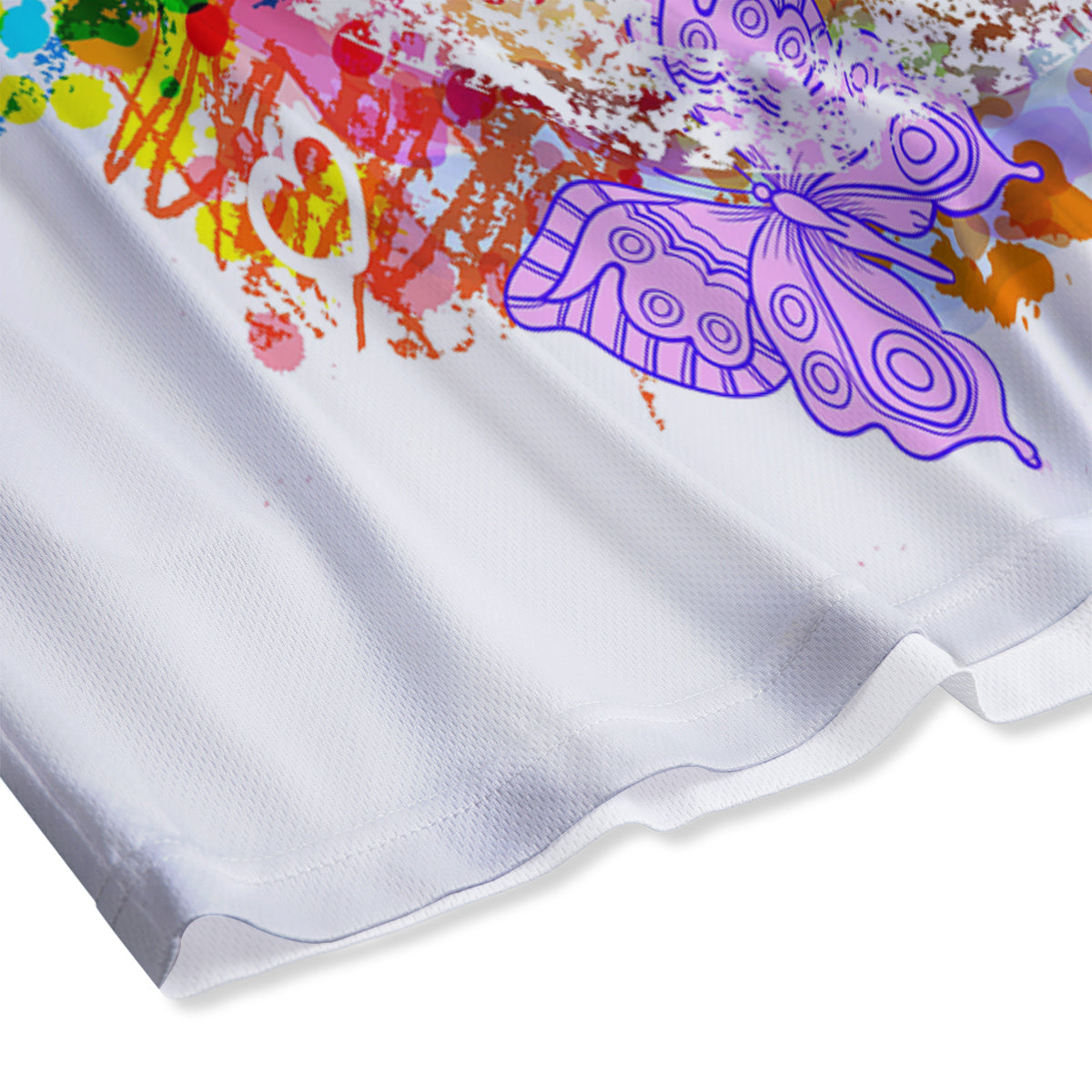 Optical Illusion Dartboard Moving Mesh Shorts