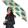 Peacock Feather Vintage Print Pattern Umbrella-grizzshop