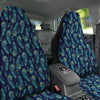 Peacock Tail Print Pattern Car Seat Covers-grizzshop