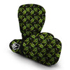 Peas And Daisy Embroidery Print Pattern Boxing Gloves-grizzshop