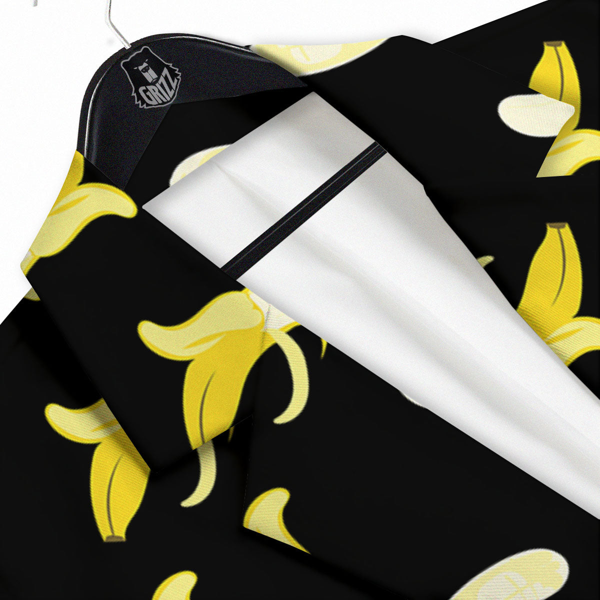 Peeled Banana Print Pattern Men's Sport Coat-grizzshop
