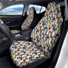 Penguin Criminal Print Pattern Car Seat Covers-grizzshop