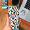 Penguin Criminal Print Pattern Tumbler-grizzshop