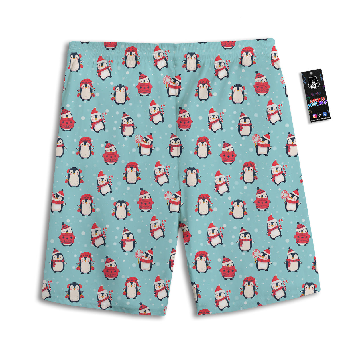 Playing Card King Of Diamonds Print Pattern Men's Athletic Shorts