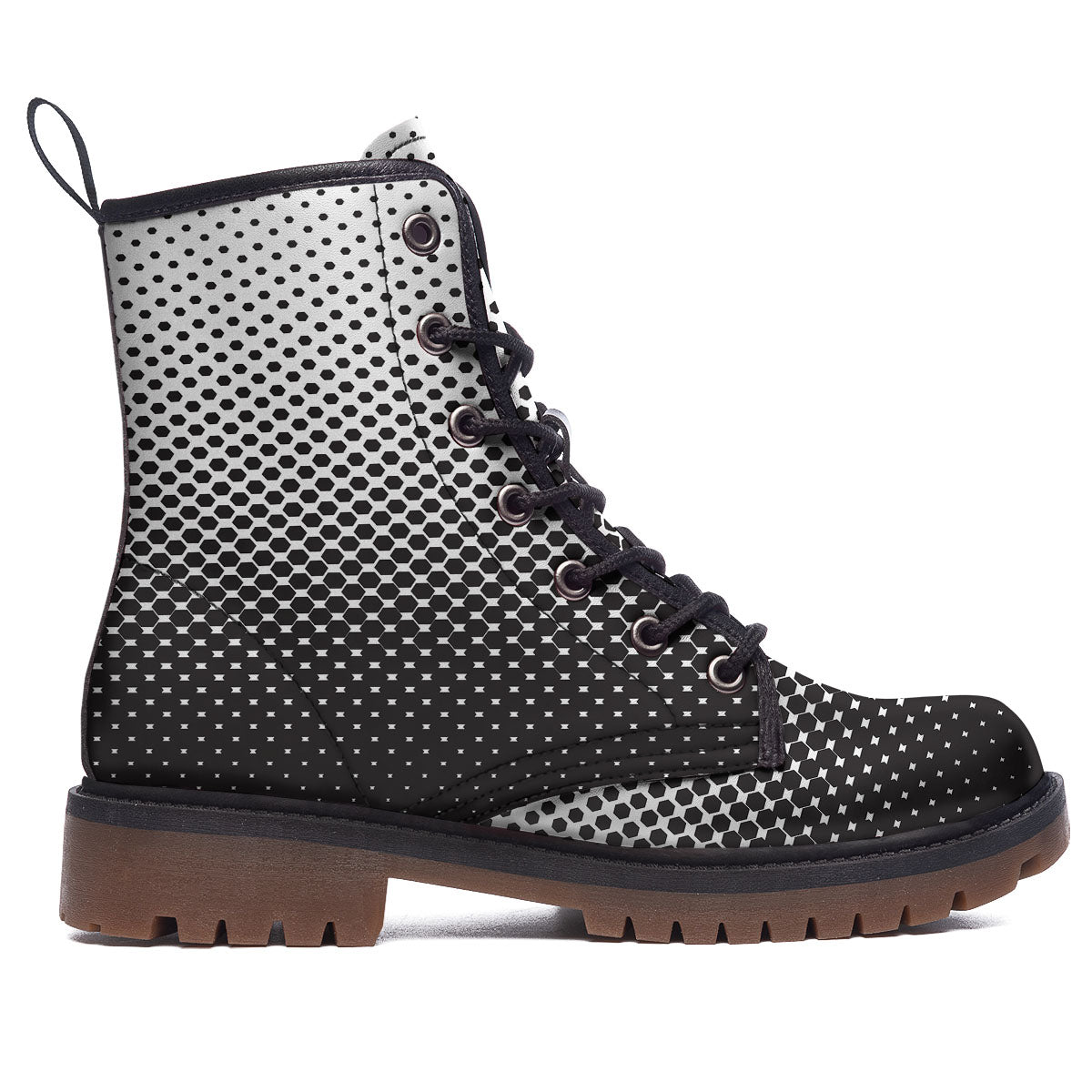 Pentagon Halftone Print Work Boots-grizzshop