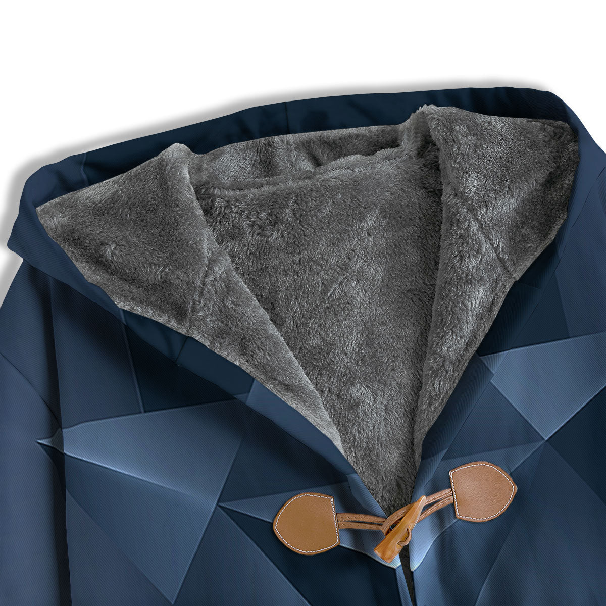 Pentagram Geometric Inverted Print Men's Windbreaker Jacket-grizzshop