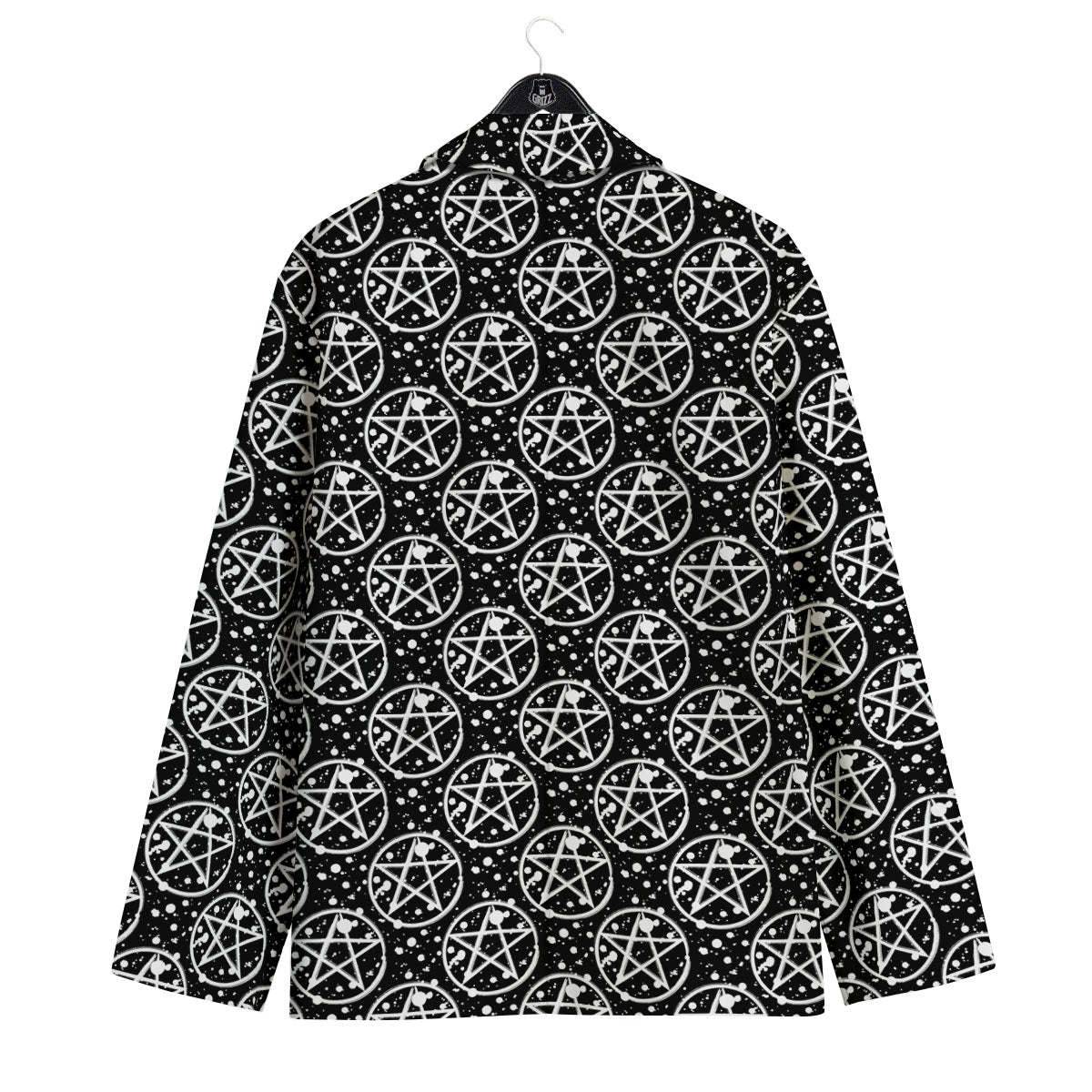 Pentagram Pentagram Magic Pattern Men's Sport Coat-grizzshop