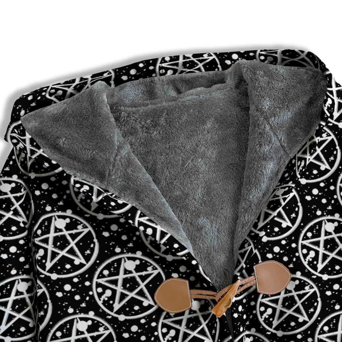 Pentagram Pentagram Magic Pattern Men's Windbreaker Jacket-grizzshop