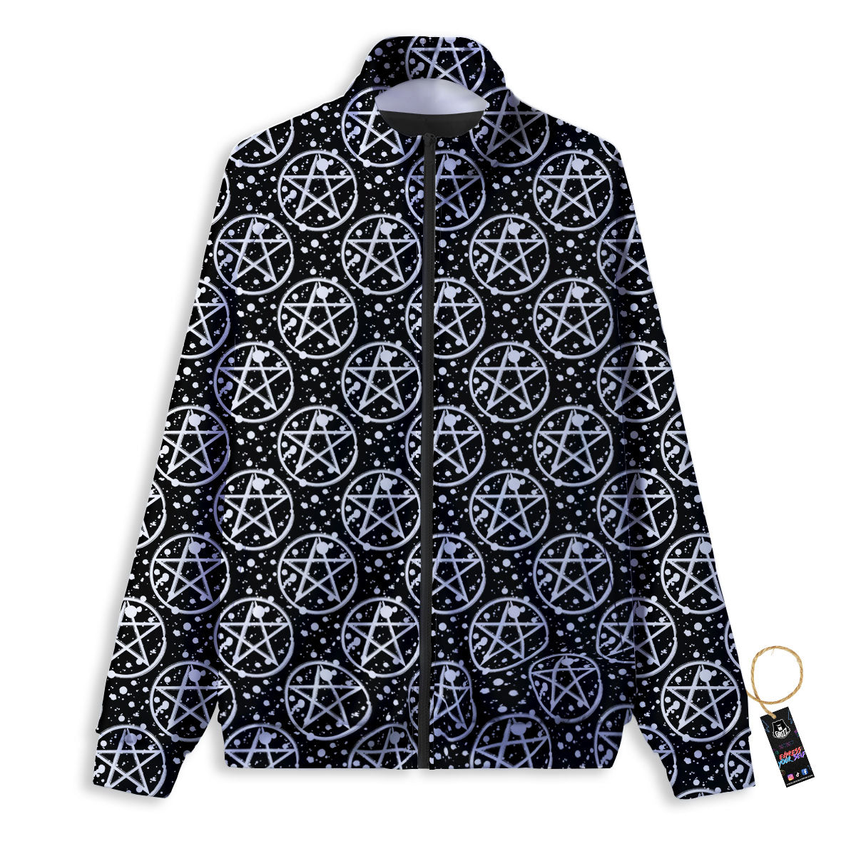 Pentagram Pentagram Magic Pattern Track Jacket-grizzshop