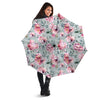 Peony Floral Pink Vintage Print Pattern Umbrella-grizzshop