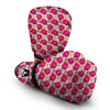 Peony Hand Drawn Print Pattern Boxing Gloves-grizzshop