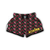 Peony Watercolor Pink Print Pattern Muay Thai Boxing Shorts-grizzshop