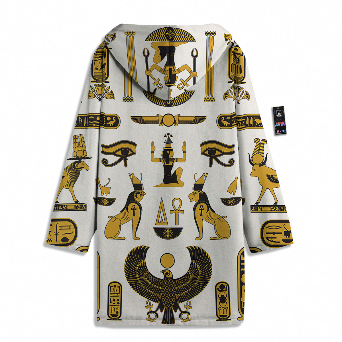 Pharaohs And Gods Egyptian Print Men's Windbreaker Jacket-grizzshop