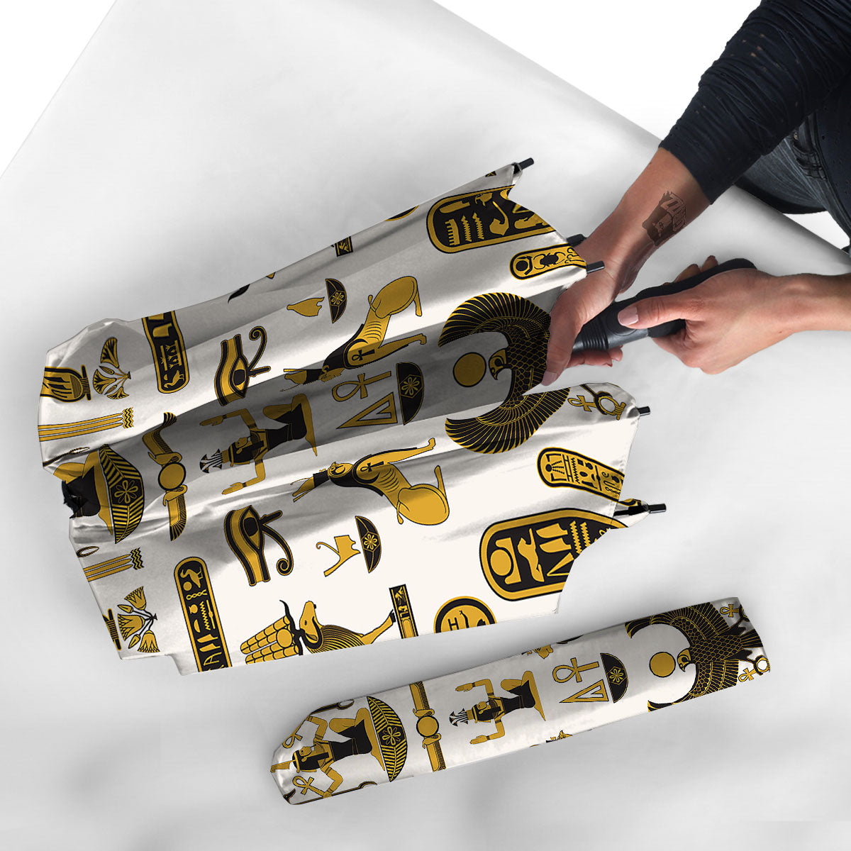 Pharaohs And Gods Egyptian Print Umbrella-grizzshop