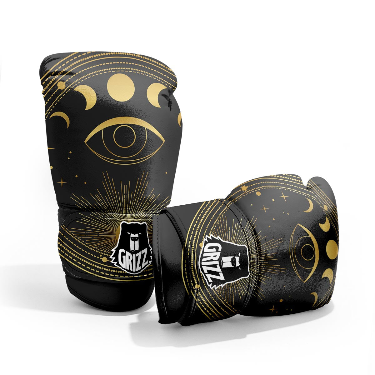 Phase Moon And Sun Print Pro Boxing Glove