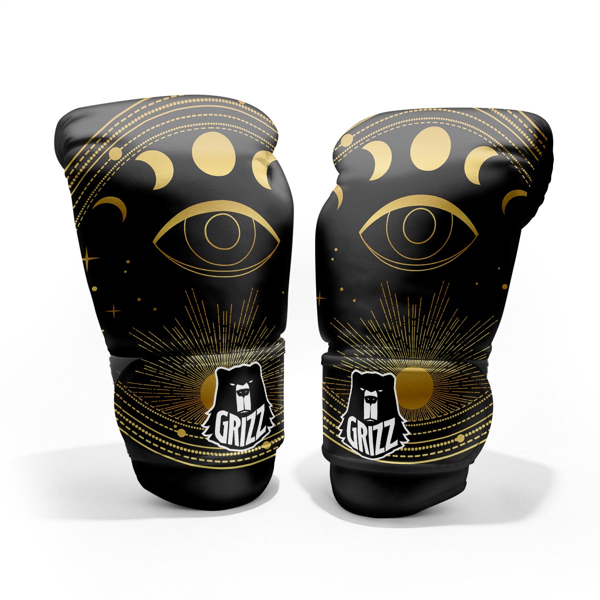 Phase Moon And Sun Print Pro Boxing Glove