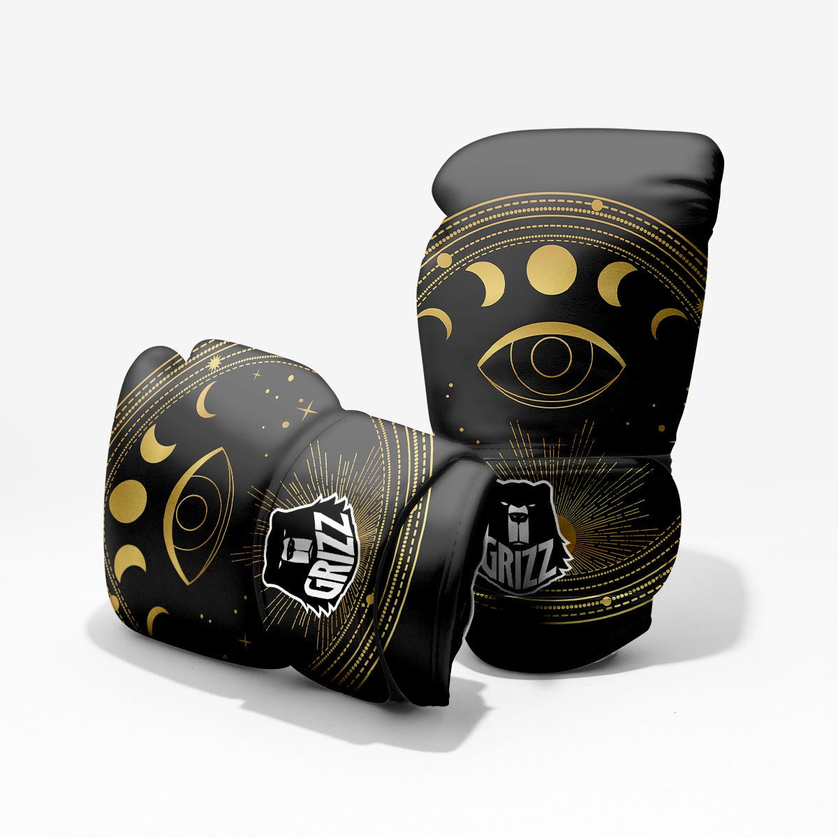 Phase Moon And Sun Print Pro Boxing Glove
