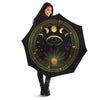 Phase Moon And Sun Print Umbrella-grizzshop