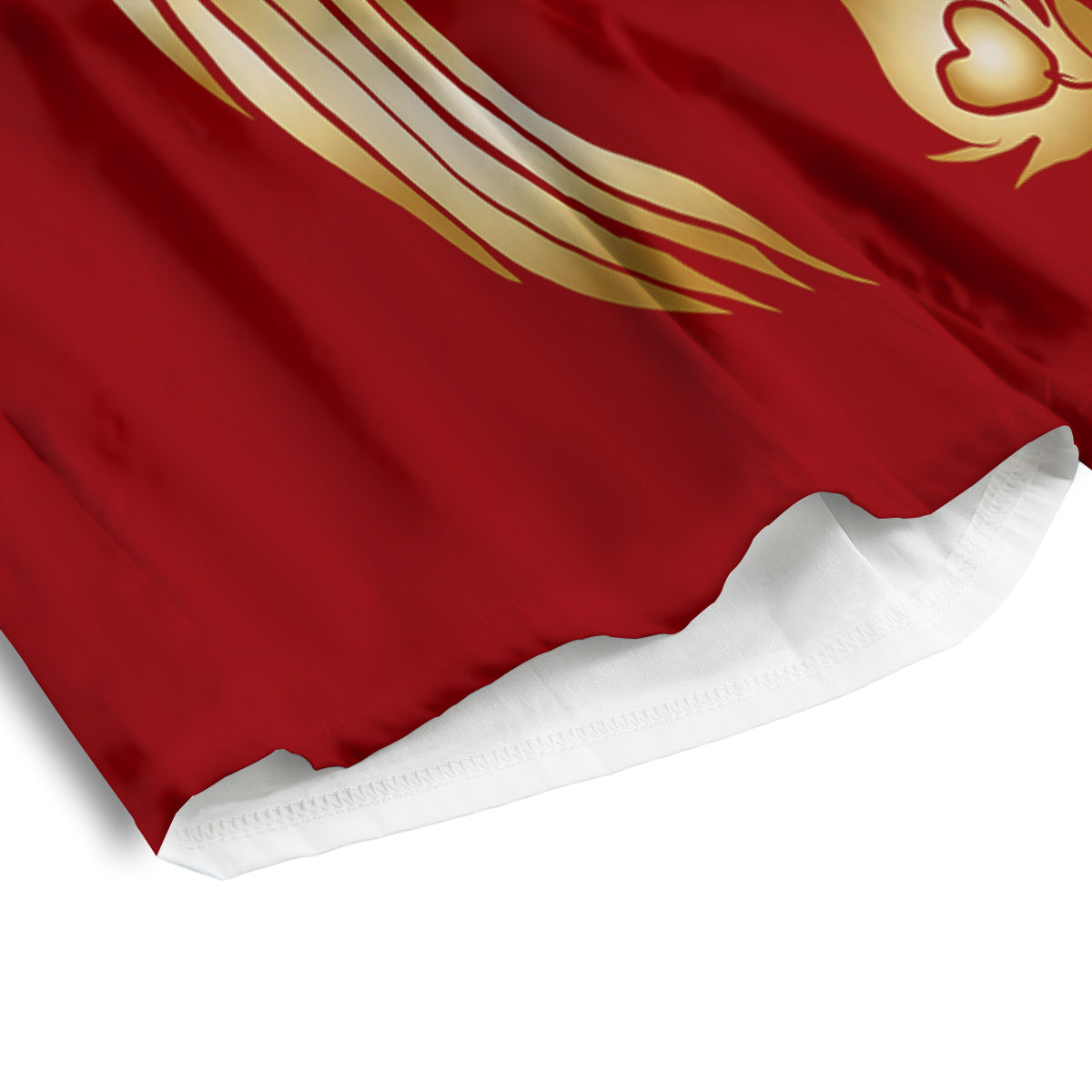 Phoenix Chinese Print Men's Athletic Shorts