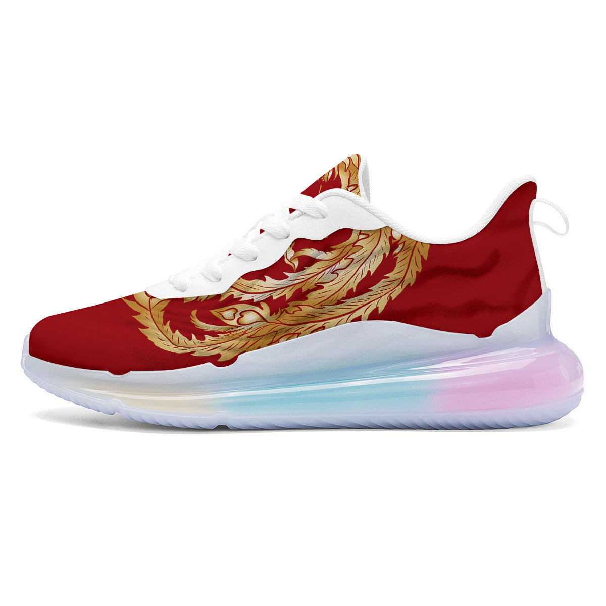 Phoenix Chinese Print Running Sneakers-grizzshop