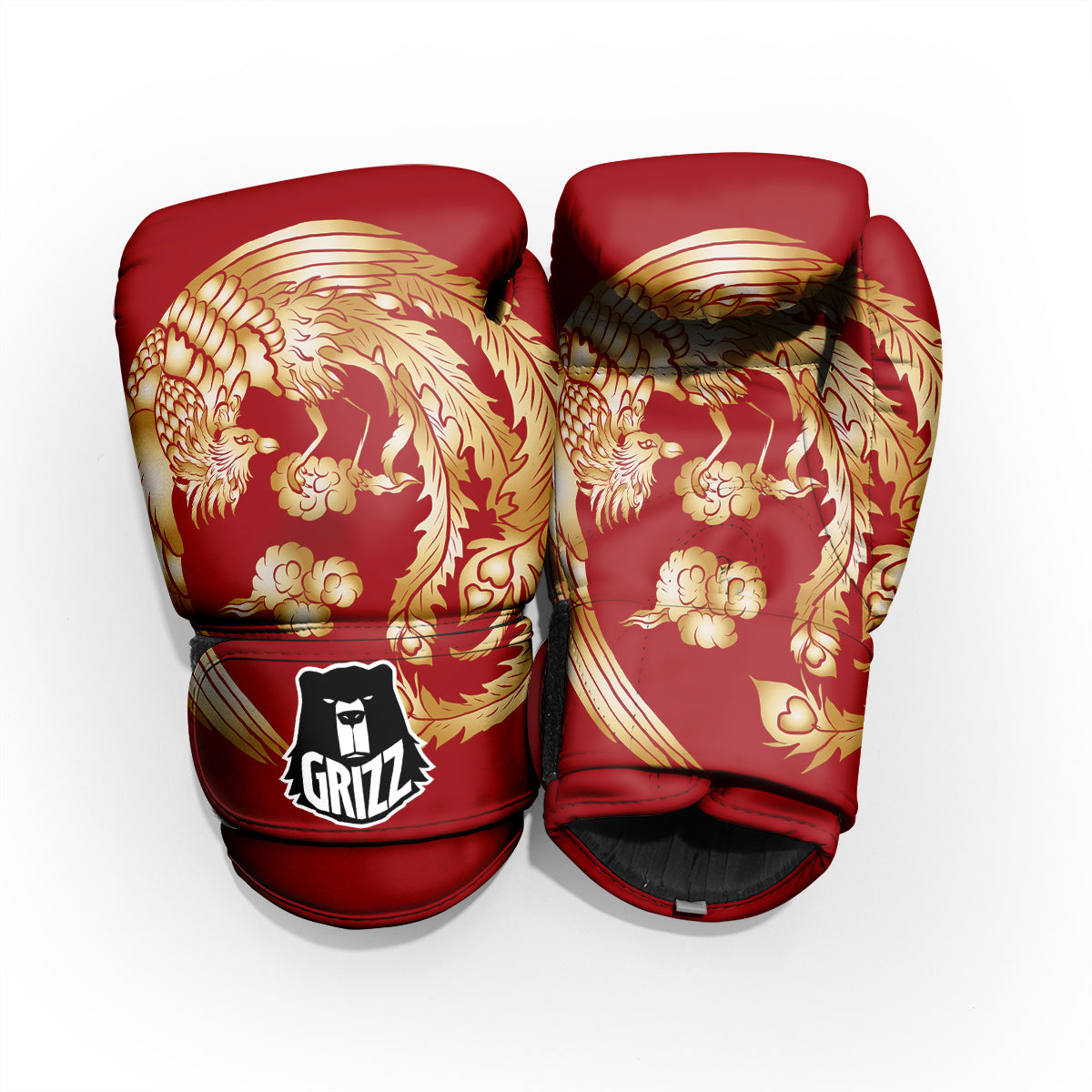 Phoenix Chinese Print Pro Boxing Glove
