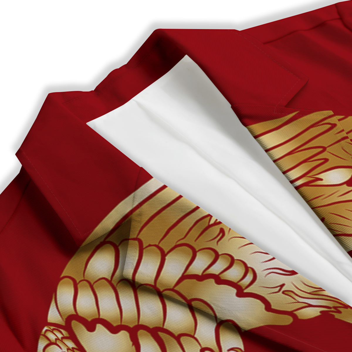 Phoenix Chinese Print Women's Blazer-grizzshop