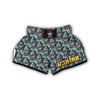 Phoenix Floral Print Pattern Muay Thai Boxing Shorts-grizzshop