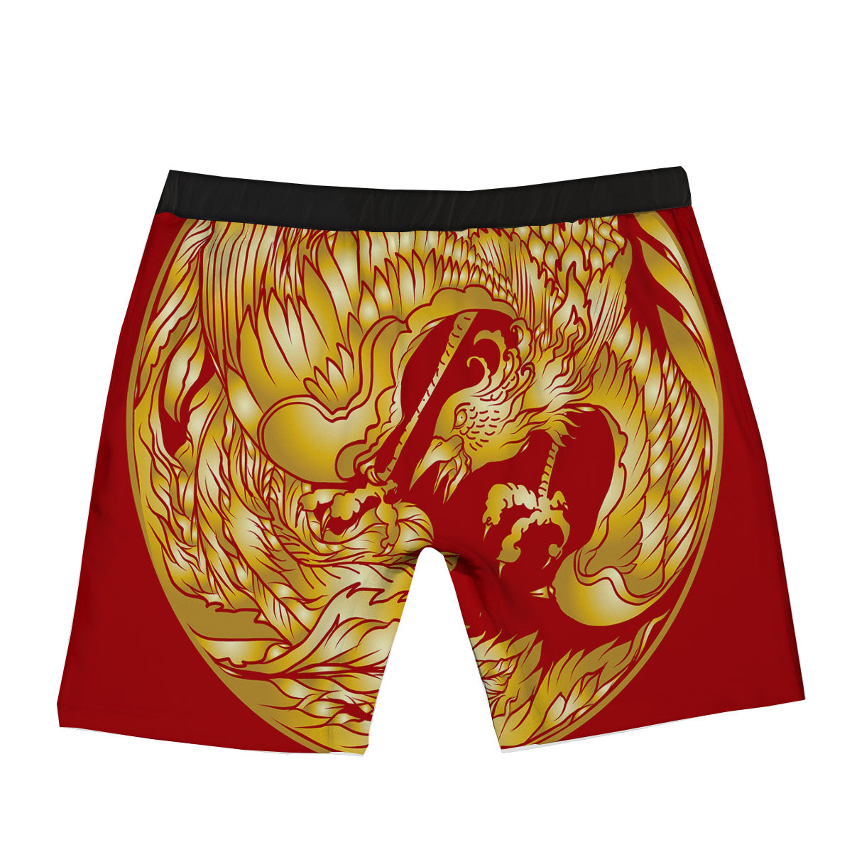 Phoenix Japanese Print Boxer Briefs-grizzshop