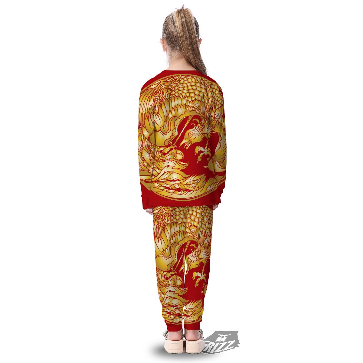 Phoenix Japanese Print Kid's Pajamas-grizzshop