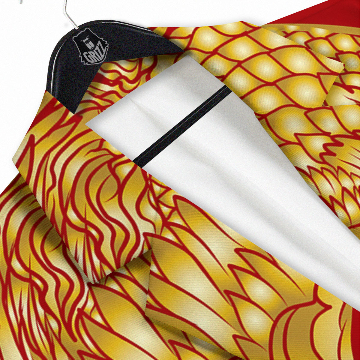 Phoenix Japanese Print Men's Sport Coat-grizzshop