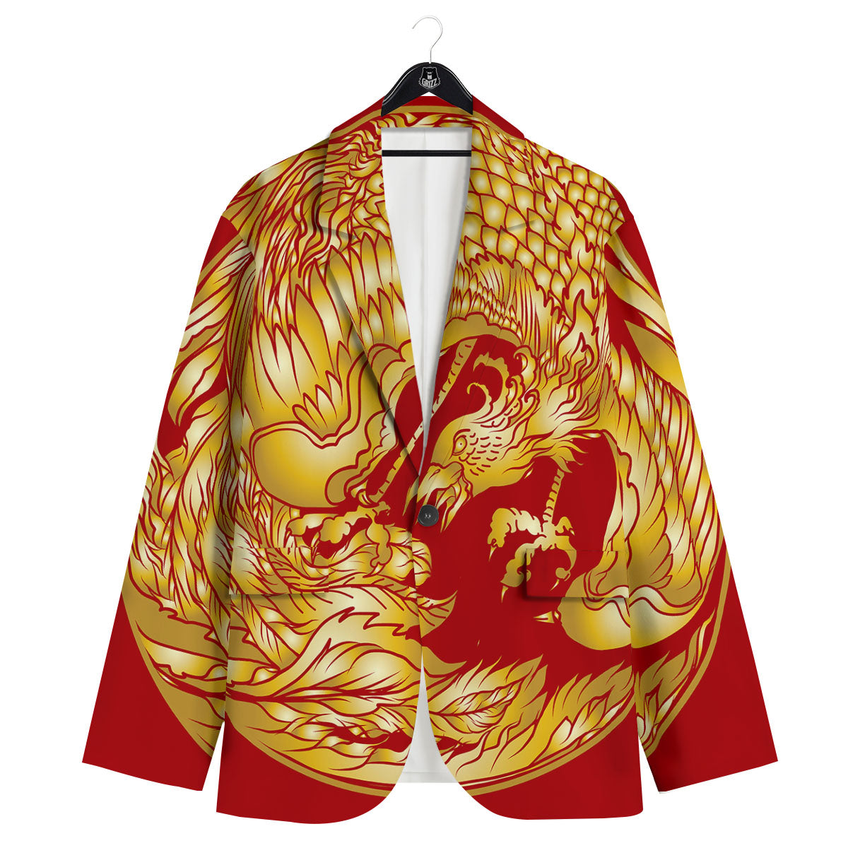 Phoenix Japanese Print Men's Sport Coat-grizzshop