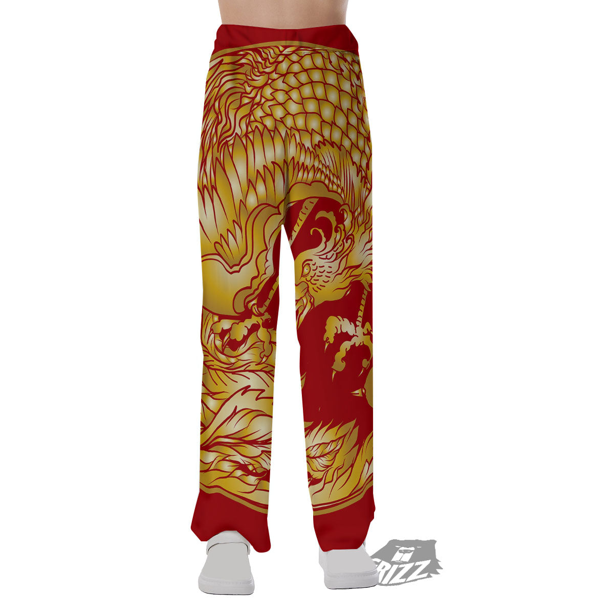 Phoenix Japanese Print Pajama Pants-grizzshop