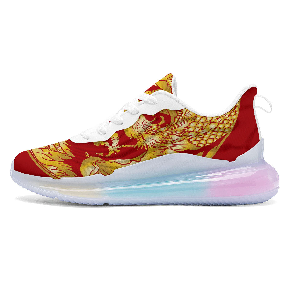 Phoenix Japanese Print Running Sneakers-grizzshop