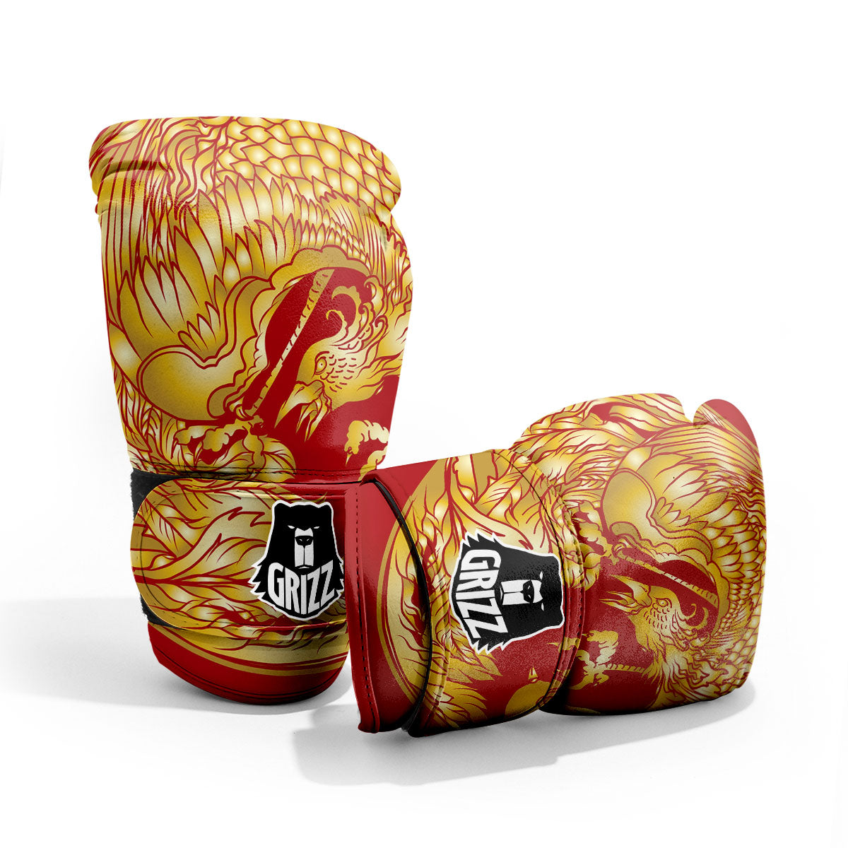 Phoenix Japanese Print Pro Boxing Glove