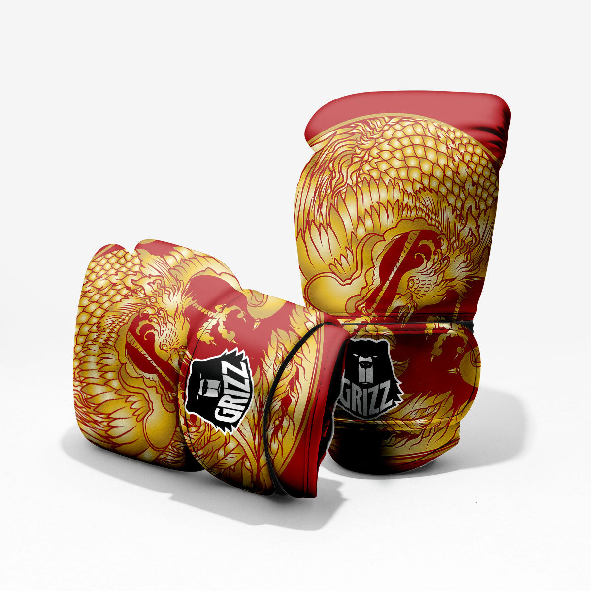 Phoenix Japanese Print Pro Boxing Glove