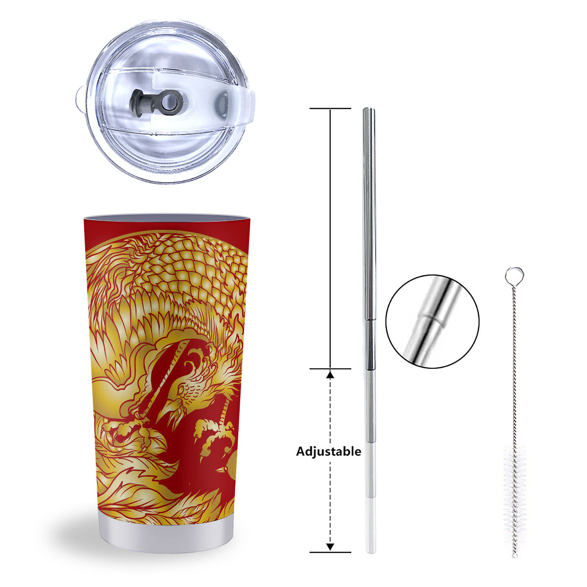 Phoenix Japanese Print Tumbler-grizzshop