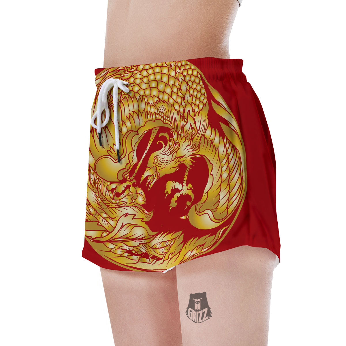 Phoenix Japanese Print Women's Shorts-grizzshop
