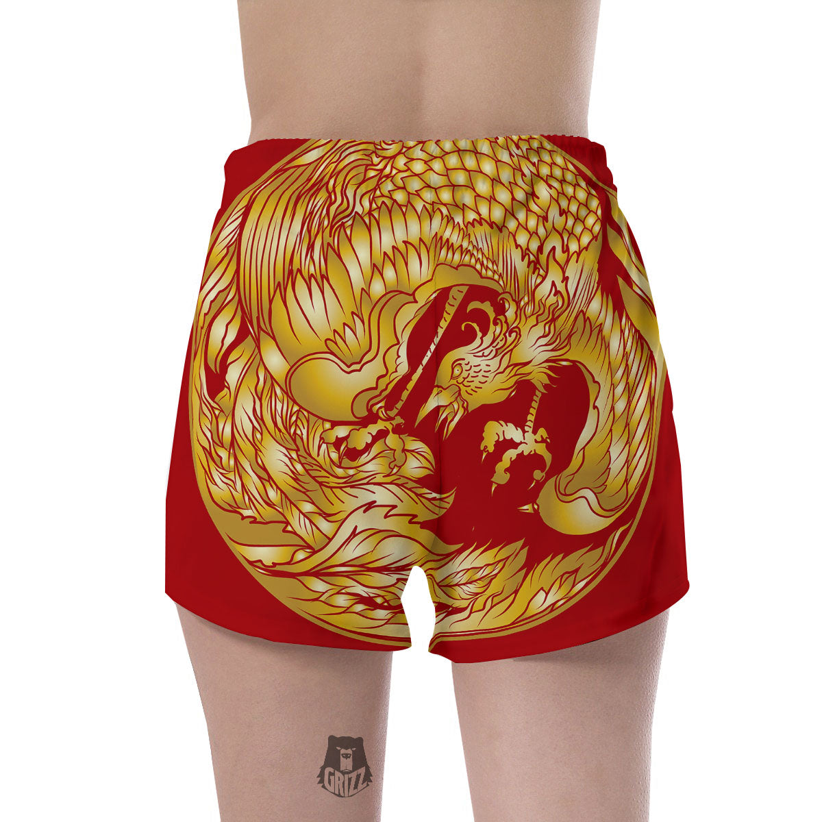 Phoenix Japanese Print Women's Shorts-grizzshop