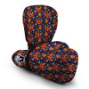 Phoenix Pattern Print Floral Boxing Gloves-grizzshop