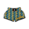 Phoenix Pattern Print Muay Thai Boxing Shorts-grizzshop