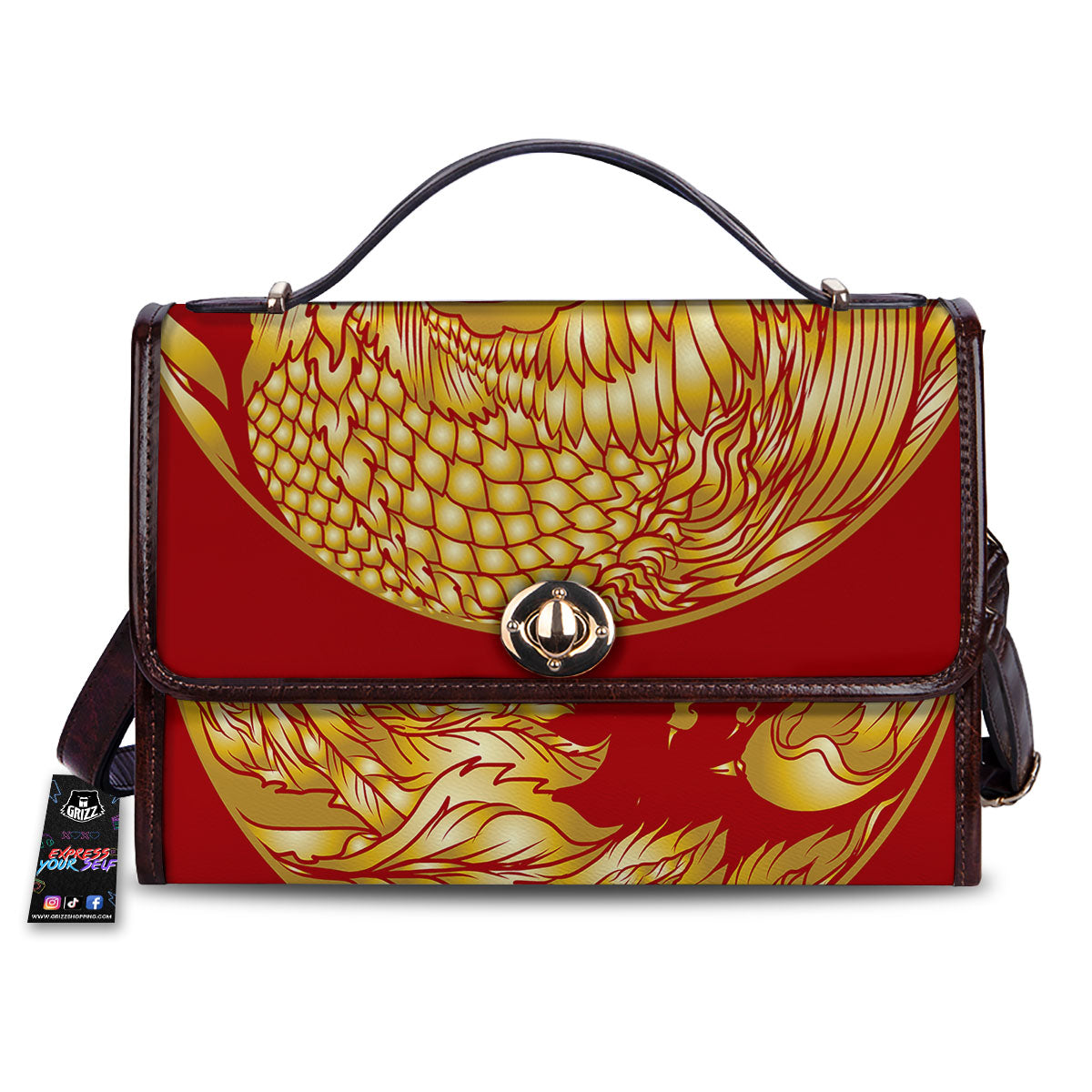 Phoenix Japanese Print Women's Satchel Bag