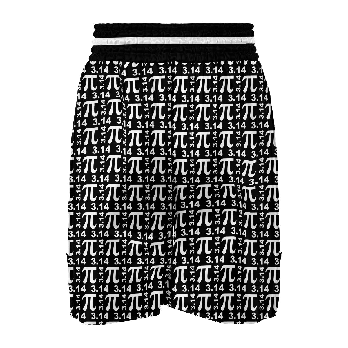 Pi 3.14 Math Print Pattern Boxing Shorts-grizzshop