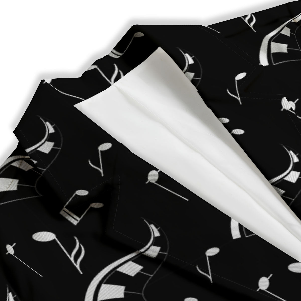 Piano Print Pattern Women's Blazer-grizzshop