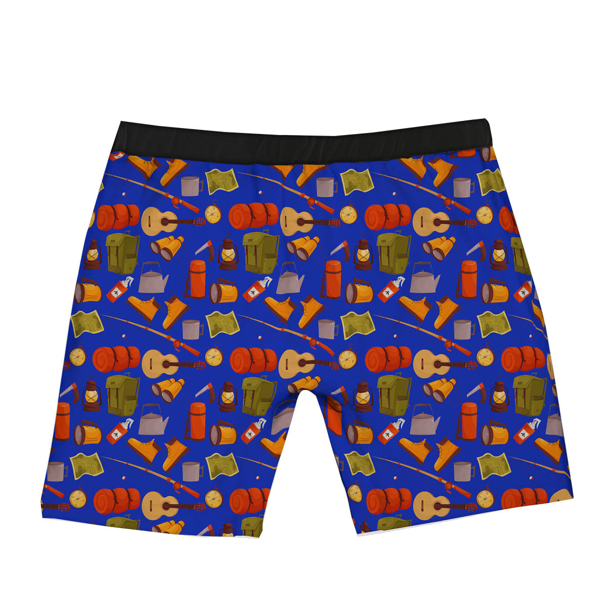Picnic Camping Print Pattern Boxer Briefs-grizzshop
