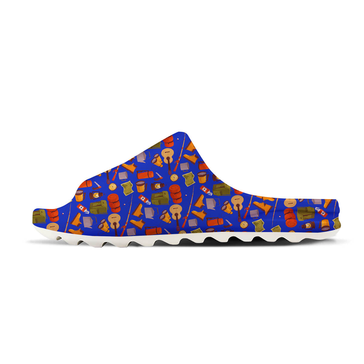 Picnic Camping Print Pattern Sandals-grizzshop