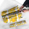 Pieces Pineapple Yellow Print Pattern Umbrella-grizzshop