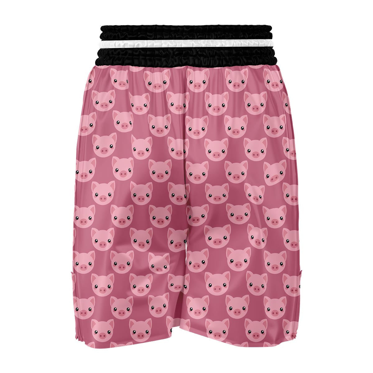 Pig Print Pattern Boxing Shorts-grizzshop