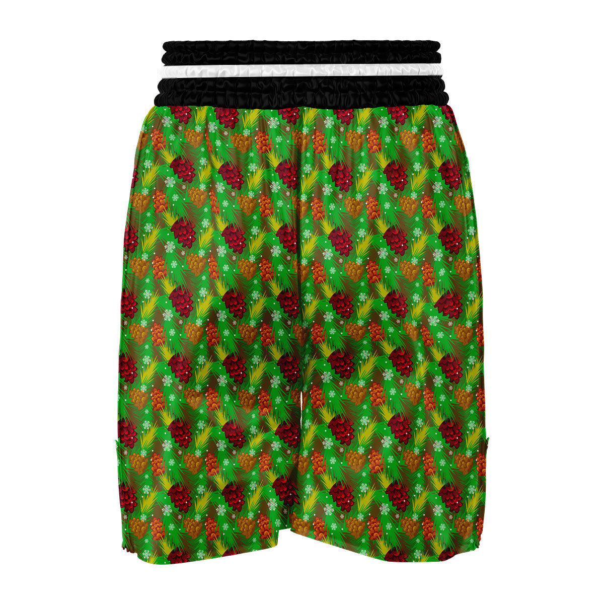Pine Cone Christmas Boxing Shorts-grizzshop